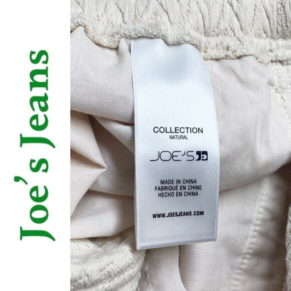 JOE'S JEANS Natural Collection Cream Ivory Knit Sweater Shorts, Men's Size XL - Picture 5 of 8